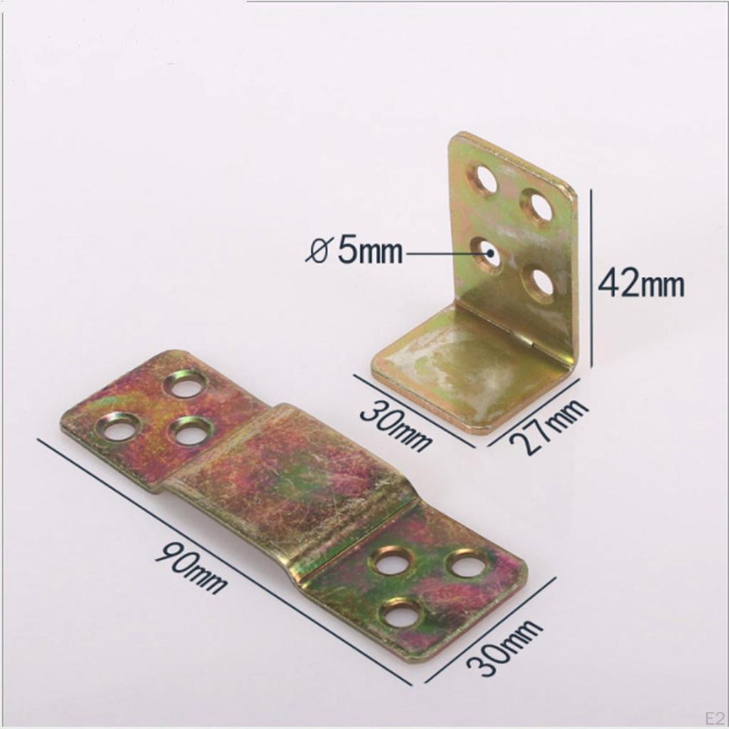 10 шт. кронштейны для крепления кроватей, крепежные аксессуары, профессиональная фурнитура, металл