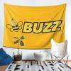Buzz Airline Ryanair Group Tapestry Decor Art Aesthetic Tapestries for Living Room Bedroom Home Wall Cloth Wall Hanging