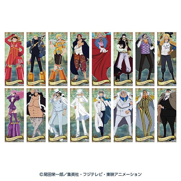 Ensky Коллекция постеров персонажей One Piece Издание Egghead 1 КОРОБКА 182 x 515 мм Бумага Прибл.