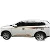 08-20 Pajero Sport Наклейки на кузов (полосы)