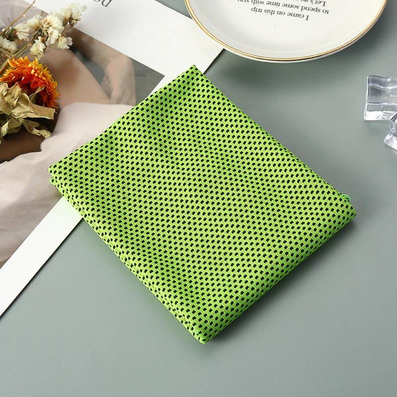 Охлаждающее полотенце Мгновенное облегчение Микрофибра Спорт на открытом воздухе Ледяное полотенце Портативное Ультралегкое Бассейн Новое Пляжное полотенце для улицы