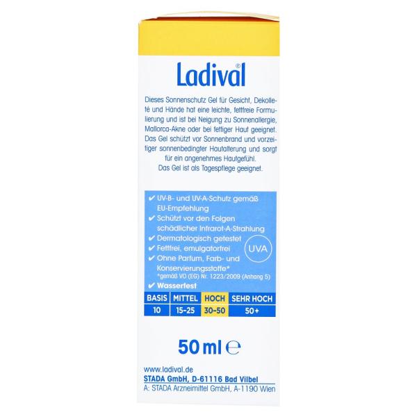 Radival Sun Gel для проблемной кожи SPF 30 50 мл