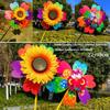 Raise Double Layered Colorful Butterfly Dance Windmill  Outdoor Party Picnic Decor