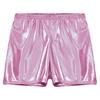 Женские танцевальные шорты для девочек, клубная одежда, металлические шорты, шорты Rave Booty, блестящие штаны для танцевальных фестивалей, костюмы