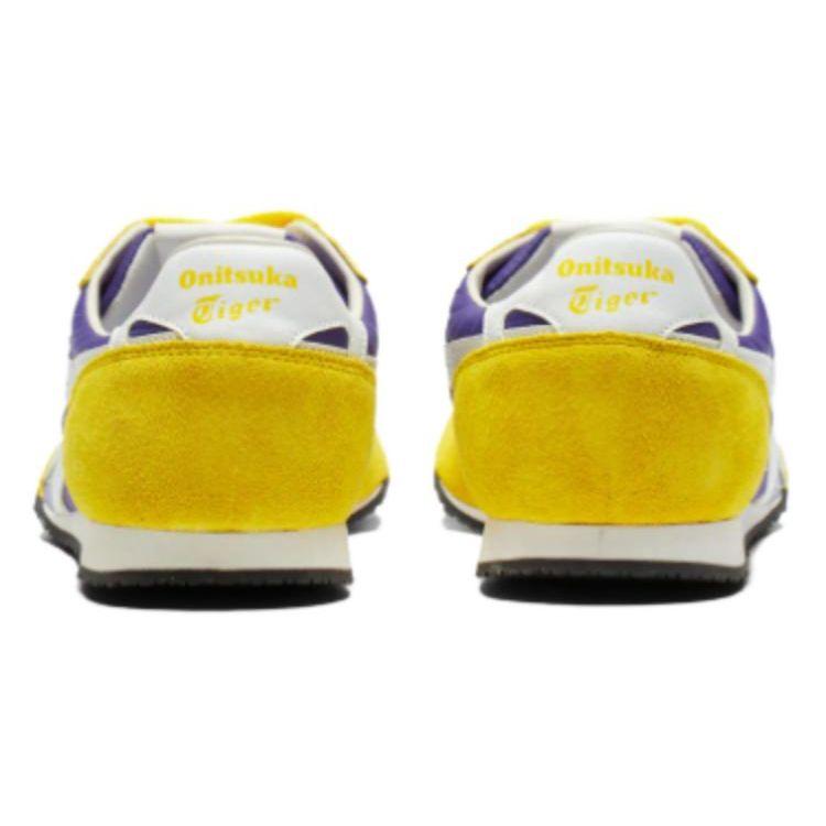 ONITSUKA TIGER Кроссовки Serrano Gentry Purple Yellow Unisex белые 1183B400-500