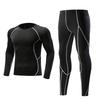 Compression Wear for Top and Bottom Compression Cooling Long Sports Quick UV Mountain Climbing Clothes [EZATING] Men, Set, Sportswear, Shirt,