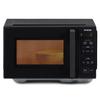 Микроволновая печь Iris Ohyama 20 л, плоский стол, Hertz Free, широкий внутренний объем, одна функция, совместимая со всеми странами, черная IMB-F2001-B