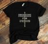 Drumming For Jesus Christ T-Shirt - Church Drummer Christian Faith
