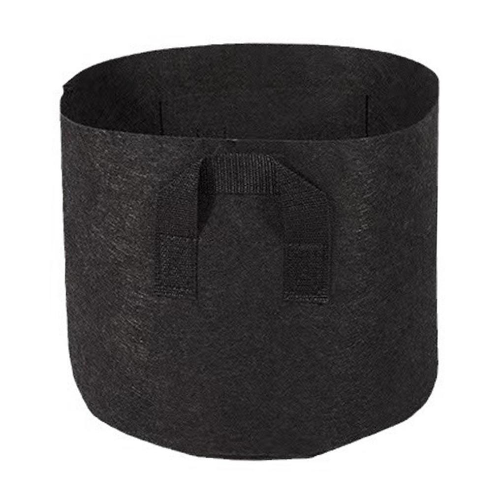 5-галлонный мешок для выращивания растений, прочный нетканый мешок для посадки с ручками, утолщенный горшок для выращивания растений, овощей, клубники, трав