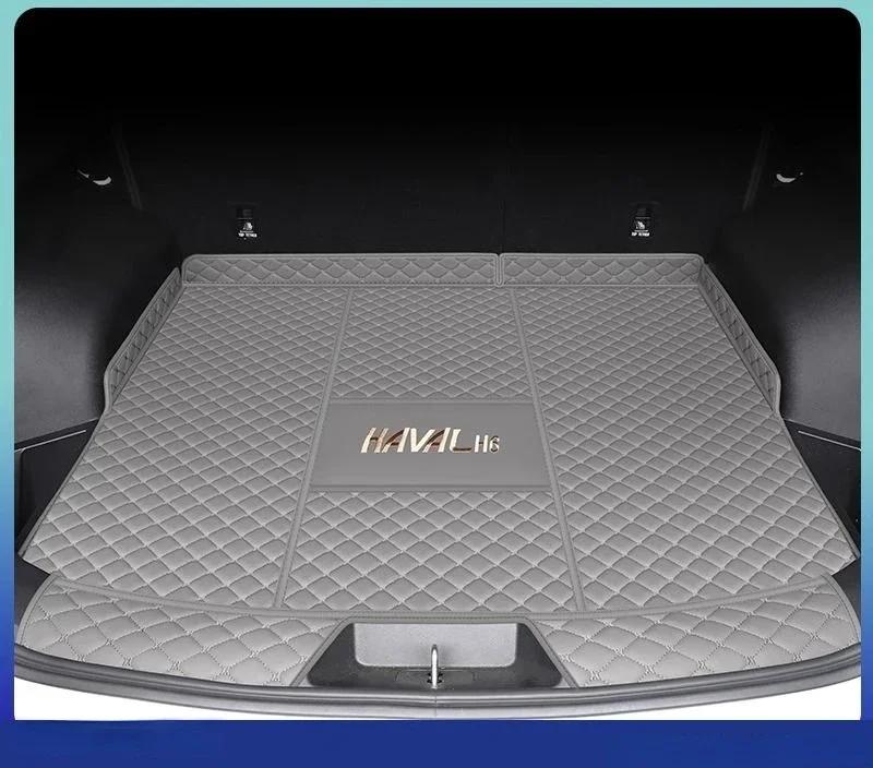 BGZ1 для Haval H6 PHEV Топливо Аксессуары Коврик в багажник автомобиля 3-е поколение 2025 2024 Коврик для защиты салона Кожаный Водонепроницаемый Конверсия