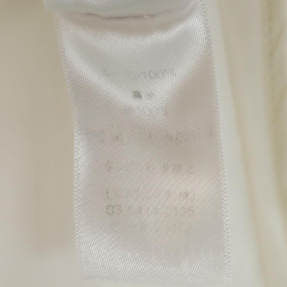 Celine Приталенный жакет с длинным рукавом 38 Белый система Женский Б/у