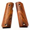 1Pair Natural Hongteng Wood CNC Tactics 1911 Grips Handle Patch DIY Making Decor Slabs Scales Custom Accessories Anti-Slip Part