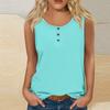 Women Summer Sleeveless Casual Solid Color O-Neck T-Shirt Tops Blouse