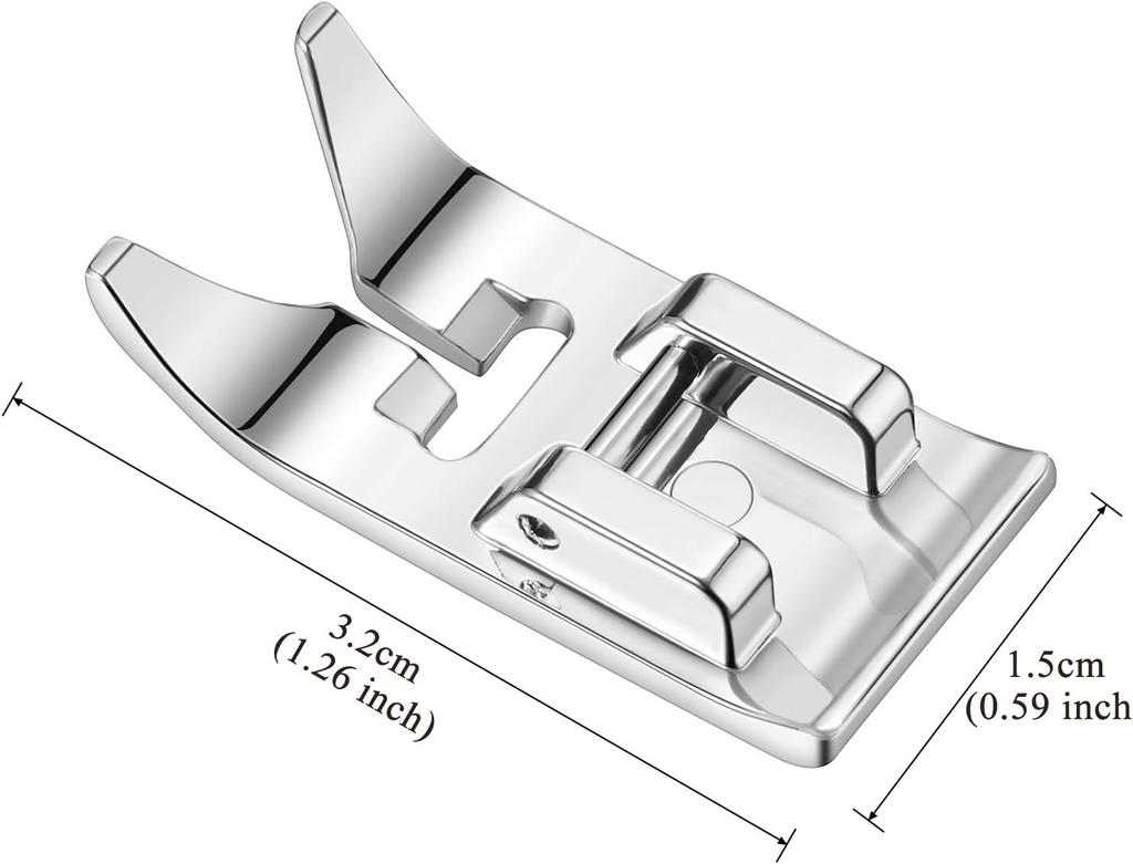 Universal Zig Zag Presser Foot Snap On Straight Stitch Foot For Singer Brother Janome Sewing Machines Accessories