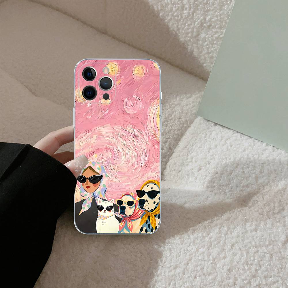 Такса Черная Полоска Для IPhone 17 16 16e 15 14 13 12 11 Pro Max Mini Plus Чехол для Телефона