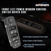11P 56046826AE Driver Side Power Control Window Switch For 2016-2018 Ram 1500 2500 3500 -2024 Ram 1500 Classic 56046826AC 56046826AD Front Left (2