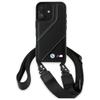 Bmw Bmhcp16M23Pscck Iphone 16 Plus 6.7  Czarny/Black Hardcase M Edition Carbon Stripe & Strap