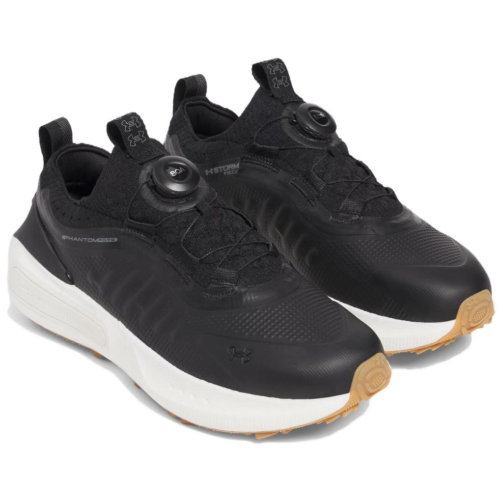 Under Armour HOVR Phantom Fore BOA Удобные Универсальные Амортизирующие Водонепроницаемые Поддерживающие Ударопрочные Низкие Кроссовки для Гольфа 3028238-001