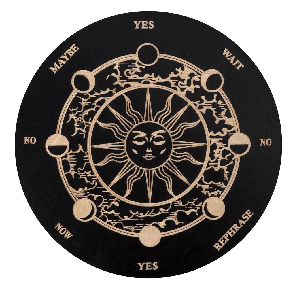 Подвеска-кристалл в форме шестиугольной призмы, набор таро-скатертей для прямых эфиров в TikTok и Xiaohongshu