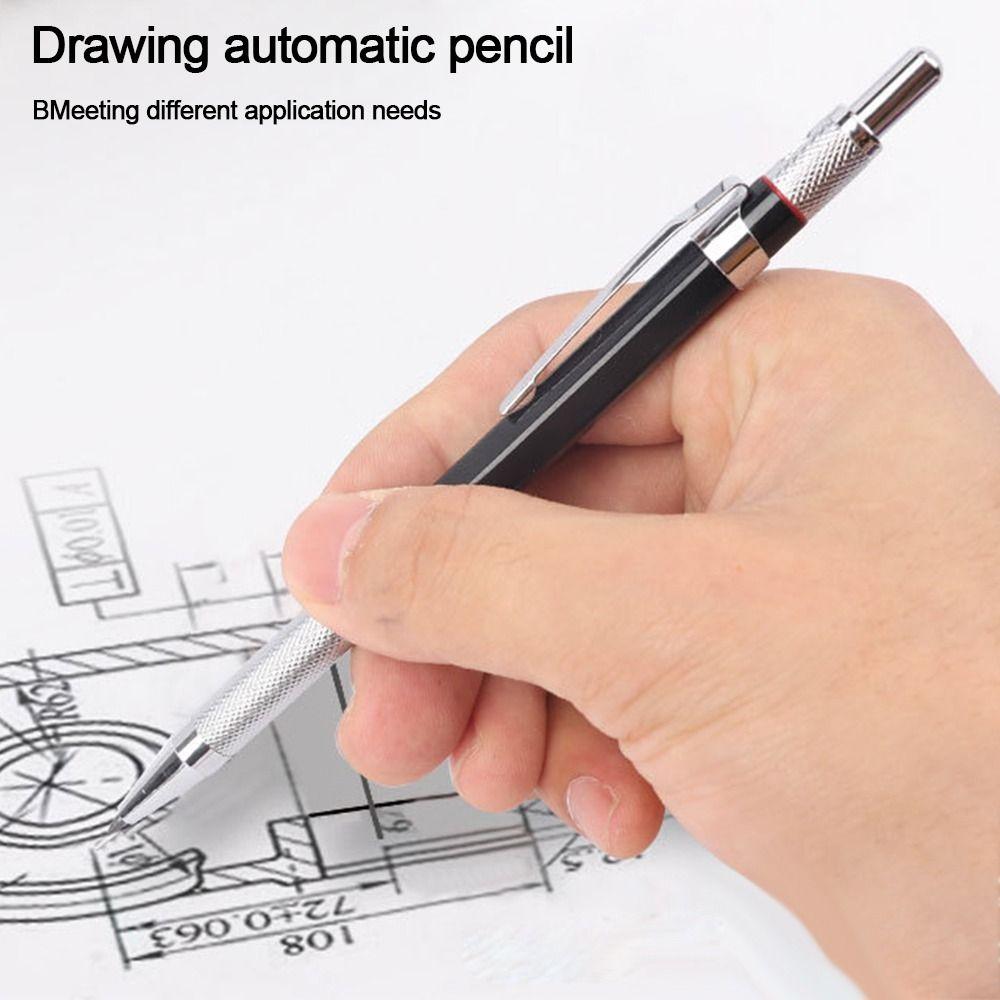 Drawing Writing Tool Mechanical Pencil 2.0mm Propelling Pencil Automatic Pencil Students
