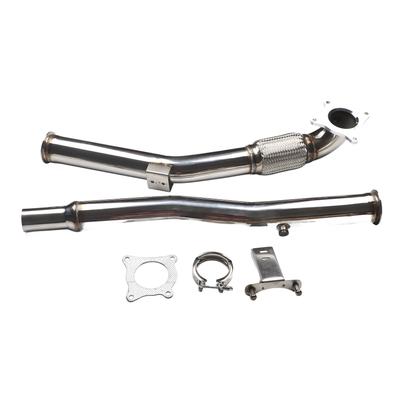 Выхлопная труба Turbo Downpipe из нержавеющей стали 304 подходит для двигателей MK5 MK6 2.0T FSI TSI