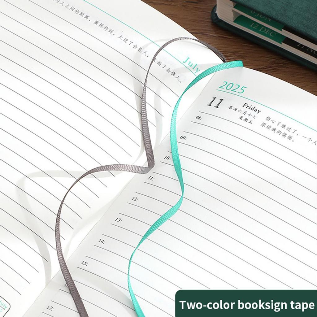 A5 Student Daily Planner, 2025 Diary, Buckle 365-day Planner, Thickened Business Meeting Record Book, Memo, 202 Sheets 404 Pages