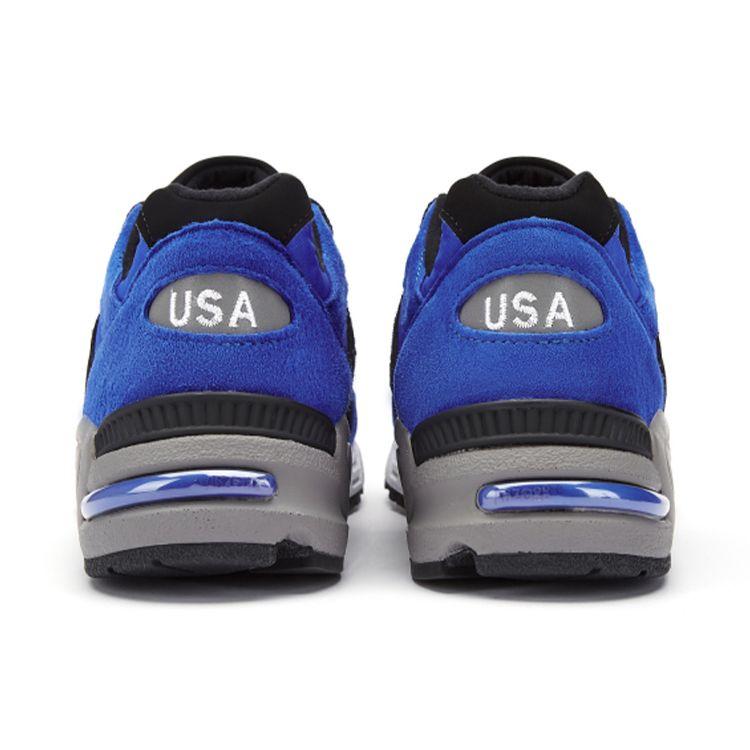 New Balance 990v2 Сделано в США Синие замшевые мужские кроссовки черные M990PL2