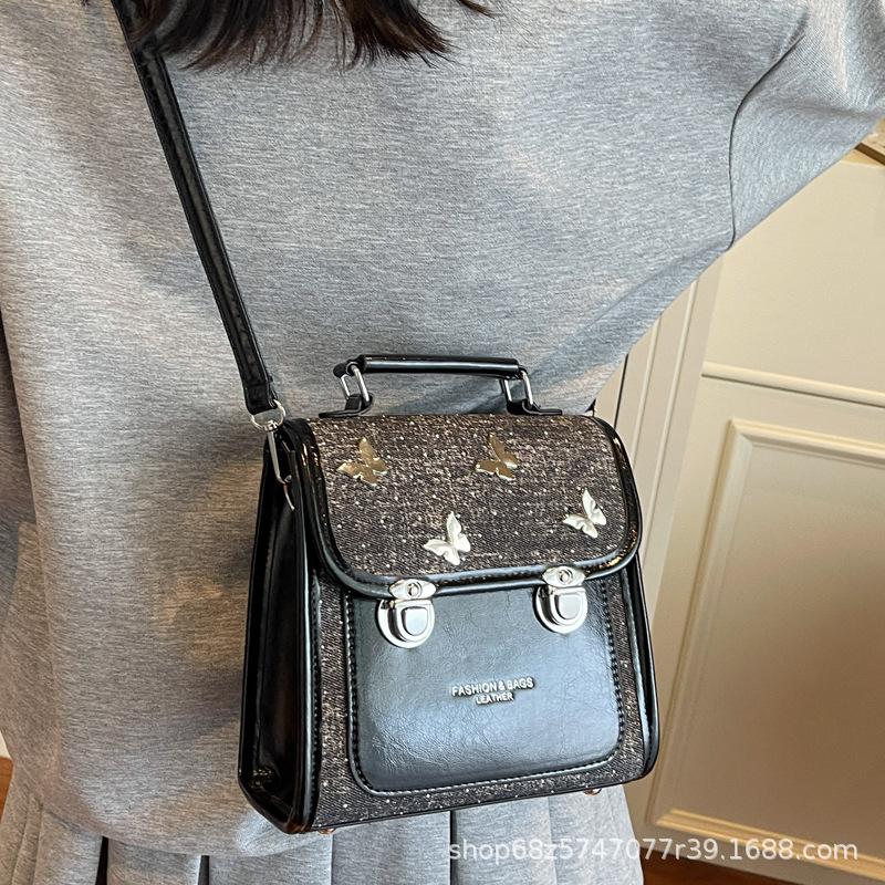 Рюкзак из премиального нишевого денима, женский, 2025, новый, модный, на плечо, сумка-мессенджер, дорожный, маленький рюкзак