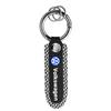 3D Metal Leather Car Keychain Key Chain Ring Accessories For Volkswagen GTI Golf Polo 6 7 Passat VW CC Tiguan T-ROC Jetta Taigo IF2