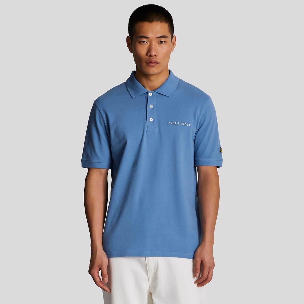 Lyle & Scott Mens Embroidered Polo Shirt