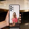 J-Jessica Актер A-Alba Мягкий Силиконовый Черный Чехол-Бампер для Телефона Samsung Galaxy A73,A72,A71,A70,A53,A52,A51