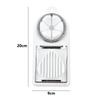 1pc 2 In 1 Egg Slicer Multipurpose Egg Slicer For Hard Boiled Eggs Sturdy ABS Body With Stainless Steel Wires Eggs Cutter