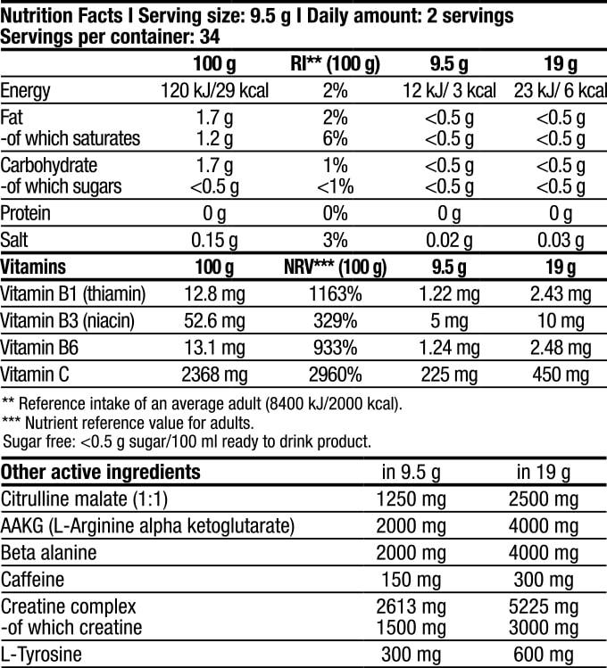 BioTech Black Blood NOX+, 340 гр.