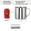 Yuzhou 304 Stainless Steel Handle Mug
