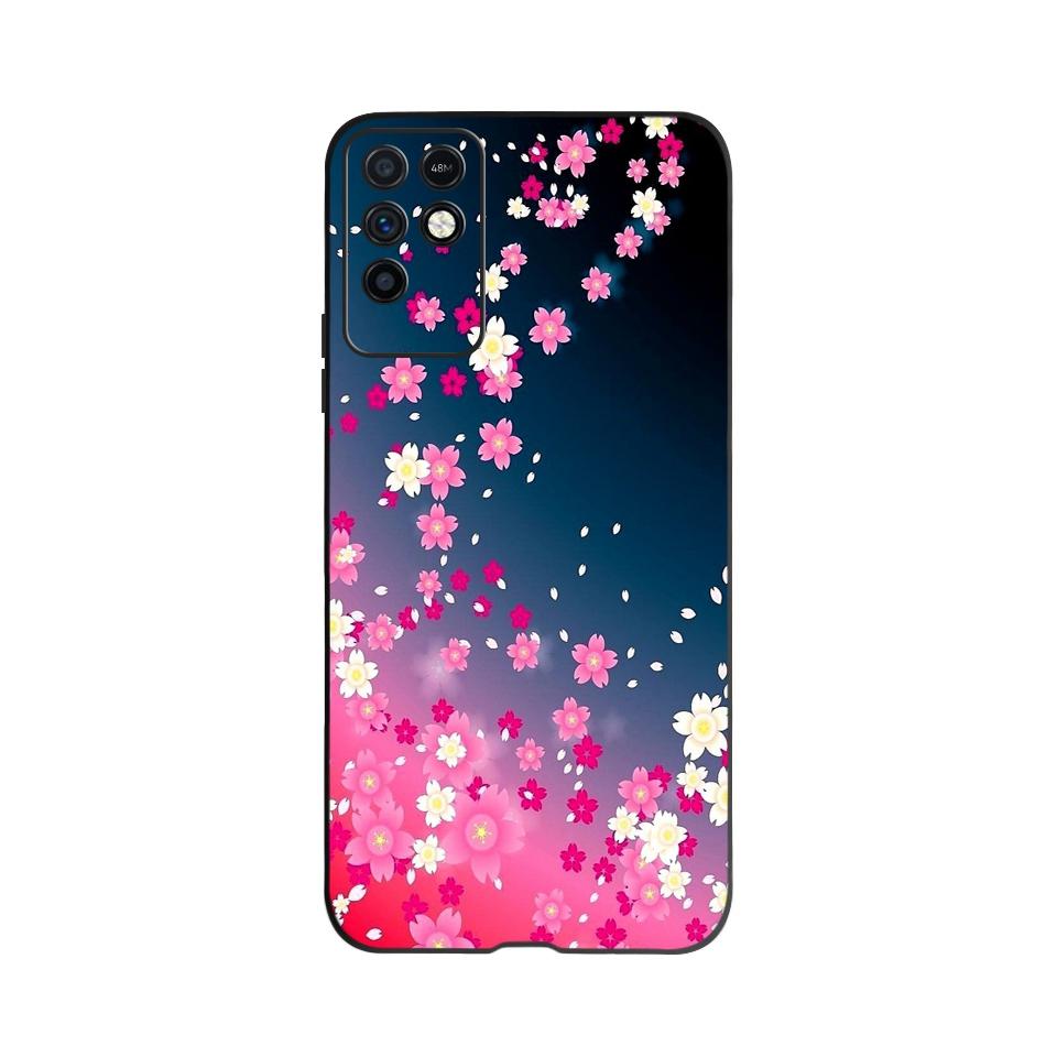 Phone Case For Infinix Note 10 Case 6.95" Soft Silicone TPU Back Cover For Infinix Note10 X693 Coque Cute Animal Fundas Bumper