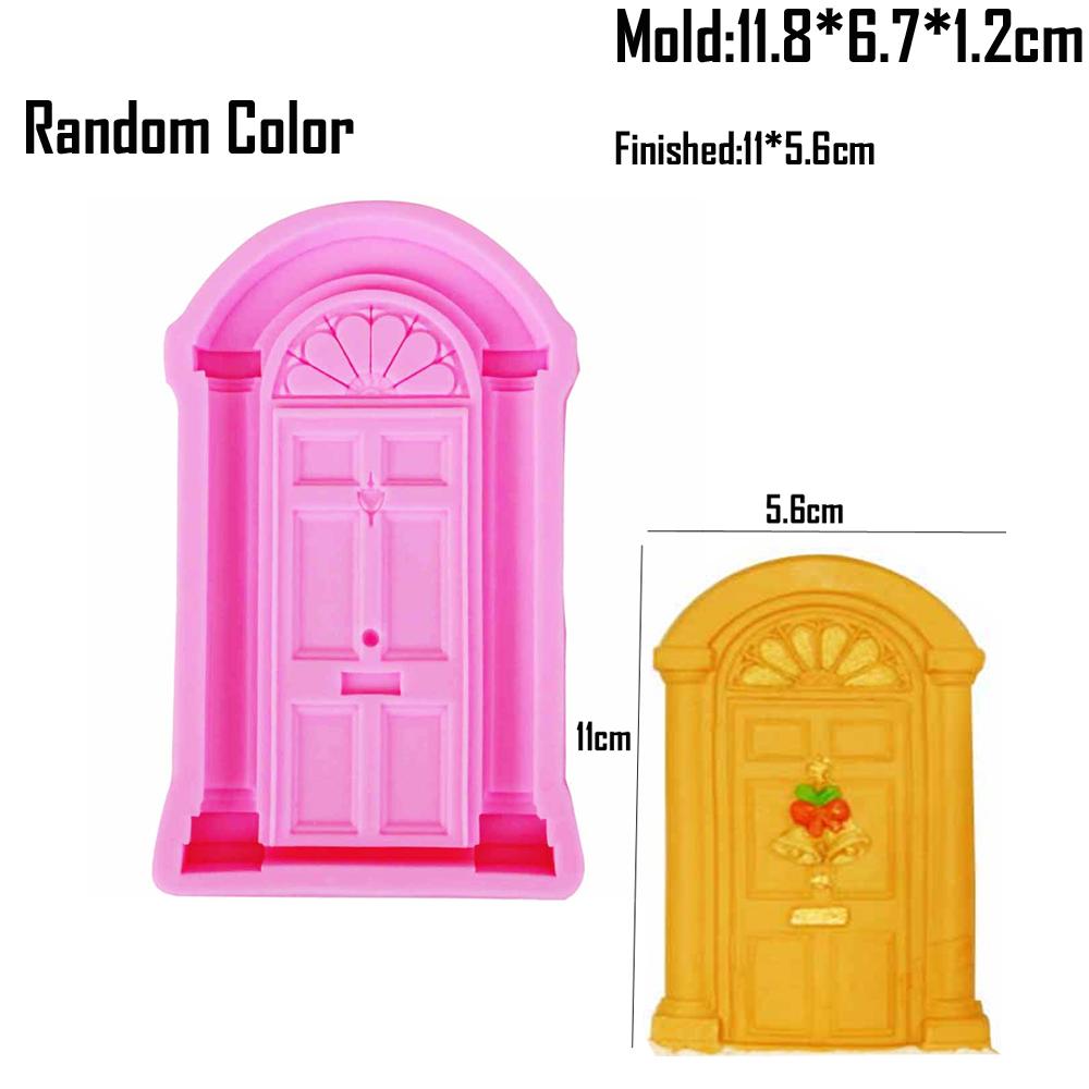 Виды силиконовых форм для дверей, окон, рамок, помадки, тортов, выпечки, рождественских конфет, шоколада, мастики M835