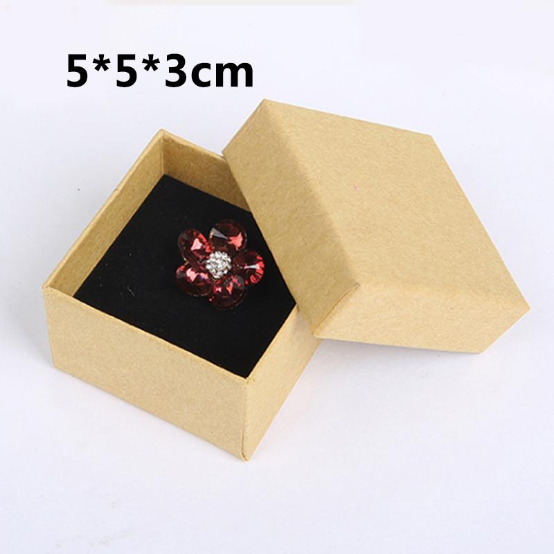 Модное хранение ювелирных изделий Простая коробка для колец и сережек Подарочные коробки Легко носить с собой Подарочная упаковка Чехол Мода Много цветов на выбор Шкатулка для драгоценностей