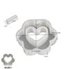Holding Heart Shaped Hydroponic Vase Silicone Mold DIY Arch Test Tube Flower Vase Concrete Resin Molds Home Office Desktop Decor