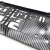 Car European License Plate Frame License Plate Holder For ES DE RU PL License Plate Numbers Auto Accessories For VW Honda BMW License Plate Covers