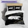 3pcs Duvet Cover Set (1*Duvet Cover + 2*Pillowcase, Without Core), AZ Alkmaar Print Bedding Set, Bedroom Decor, All‑Season, Birthday Gift
