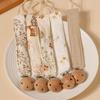 Hanging Rope Pacifier Holder Soft Cotton Pacifier Anti-lost Chain Portable Baby Pacifier Clip