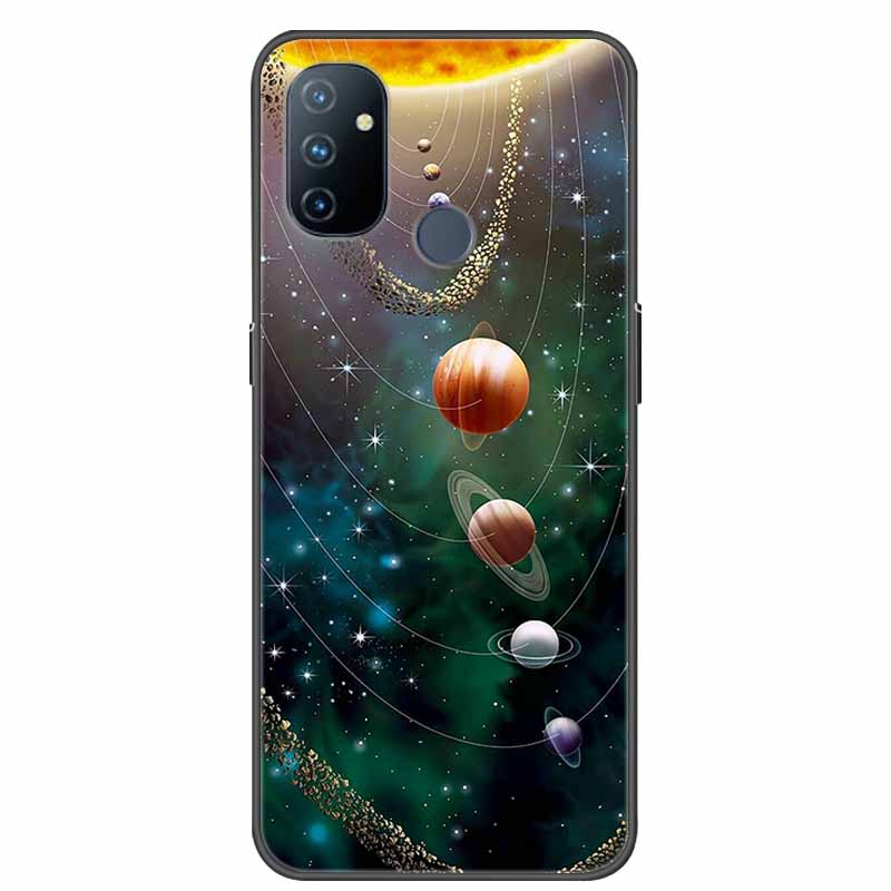 Для чехла OnePlus Nord N100 Роскошный силиконовый ТПУ Мягкий задний чехол для телефона для OnePlus Nord N100 BE2013 Защитный Прекрасный Coque