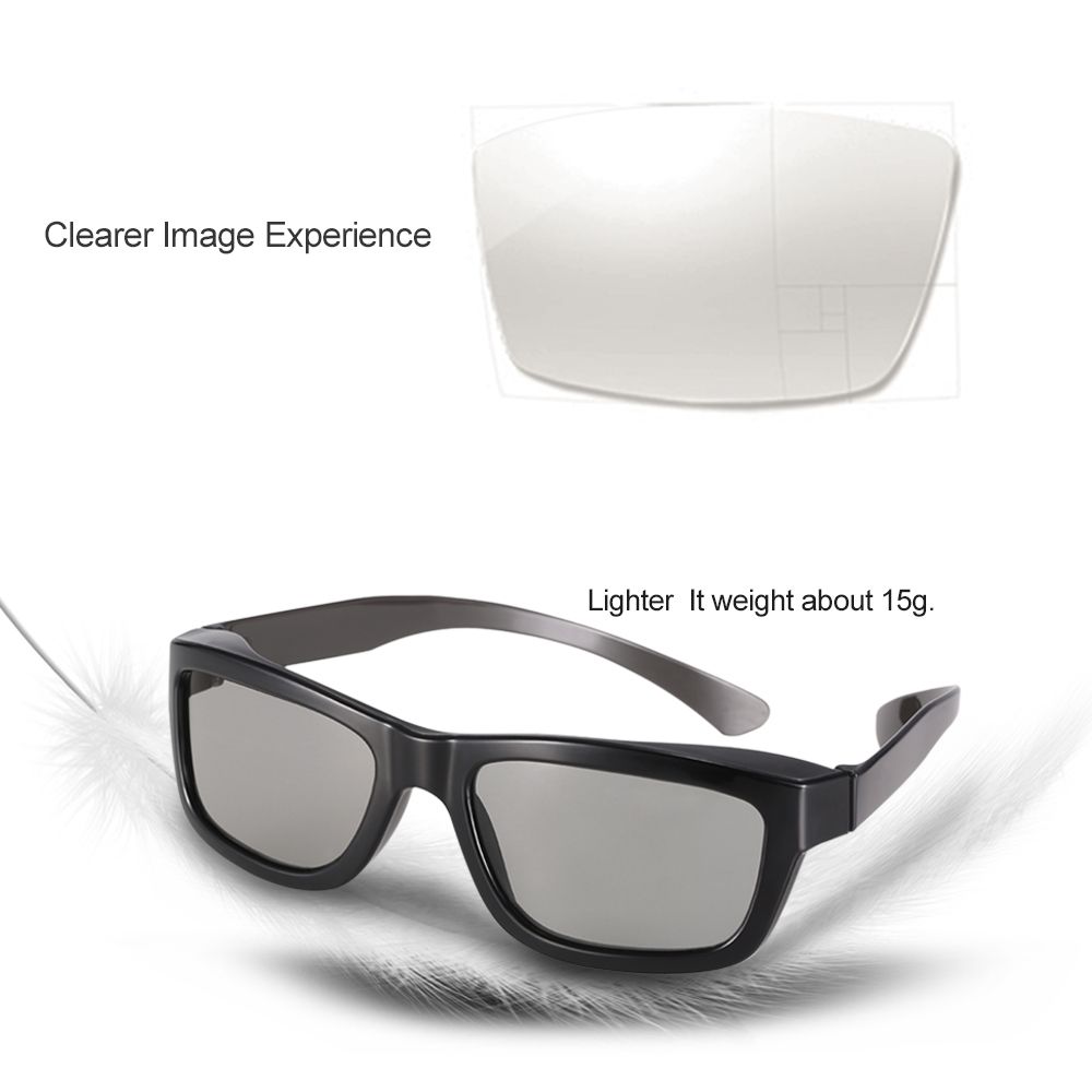 Black Frame Film Home Theater 3D Game DVD 3D Glasses Movie Glasses 3D Vision Dimensional Anaglyph