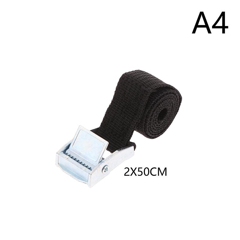 Buckle Tie-Down Belt Cargo Lashing Straps For Car Motorcycle Bike With Metal Buckle Tow Rope Strong Ratchet Belt For Luggage Bag