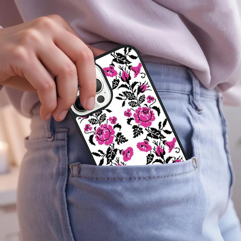 Ukrainian Pattern Phone Case For iPhone 17 Air 15 16e 14 13 Pro Max Coque 12 11 Pro Max PLUS cover