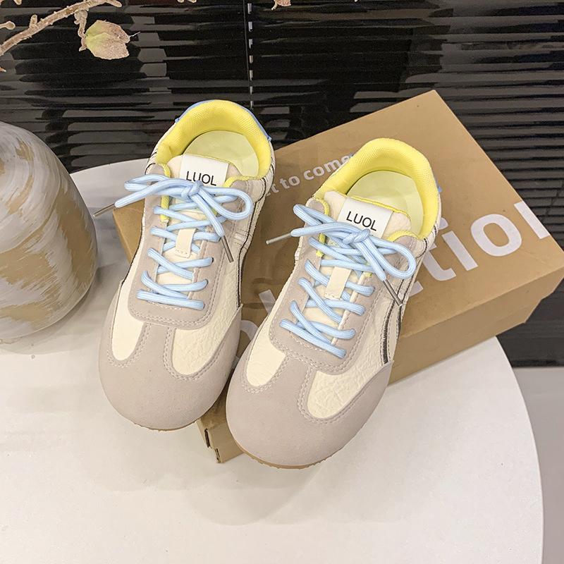 Forrest Gump Shoes 2025 New Retro German Training Shoes Versatile Soft Sole Comfortable Casual Sports Shoes Board Shoes White Shoes Women's Shoes