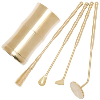 Alexim Благовония Инструменты Набор Курильница Китайские Благовония Благовония Перо Благовония Пепел Пепел Бамбук Трубка 5, Инструменты, Набор, Курильница, Метла, Ложка, Ложка,
