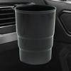 Автомобильный держатель для напитков, многофункциональный держатель для бутылок с водой на вентиляционное отверстие, переносная подставка для стакана с водой, черный держатель для напитков для подлокотников, боковая часть двери