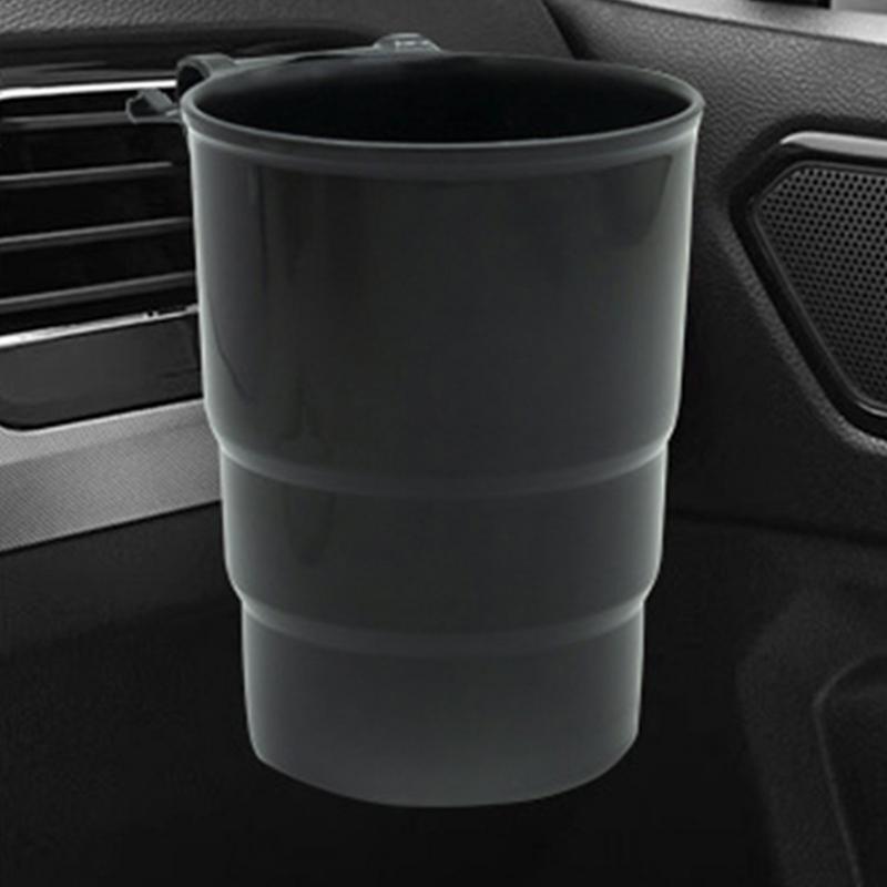 Автомобильный держатель для напитков, многофункциональный держатель для бутылок с водой на вентиляционное отверстие, переносная подставка для стакана с водой, черный держатель для напитков для подлокотников, боковая часть двери