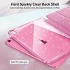 Чехол для iPad 11-го 12-го A19 A16 10-го с держателем для карандаша Funda iPad Air 11 13 M4 Pro 11 12.9 4 5 10.9 10.2 Умный блестящий чехол